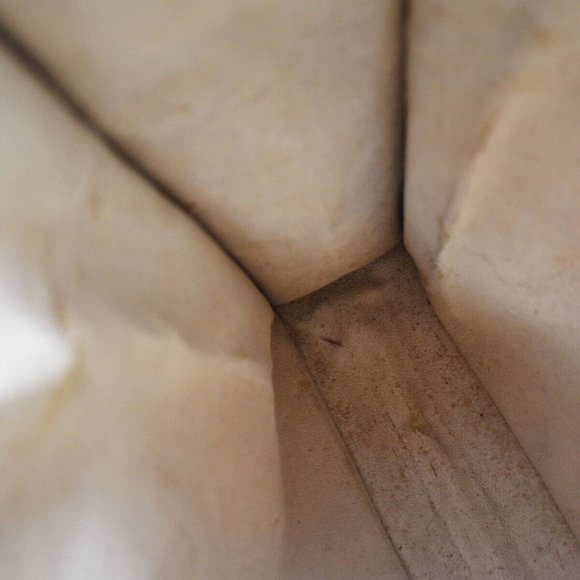 LOUIS VUITTON Logo Sac Plat Hand Tote Bag Monogram Leather Brown - Picture 12 of 15